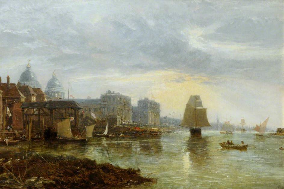 Greenwich Hospital From The East — James Netherlands