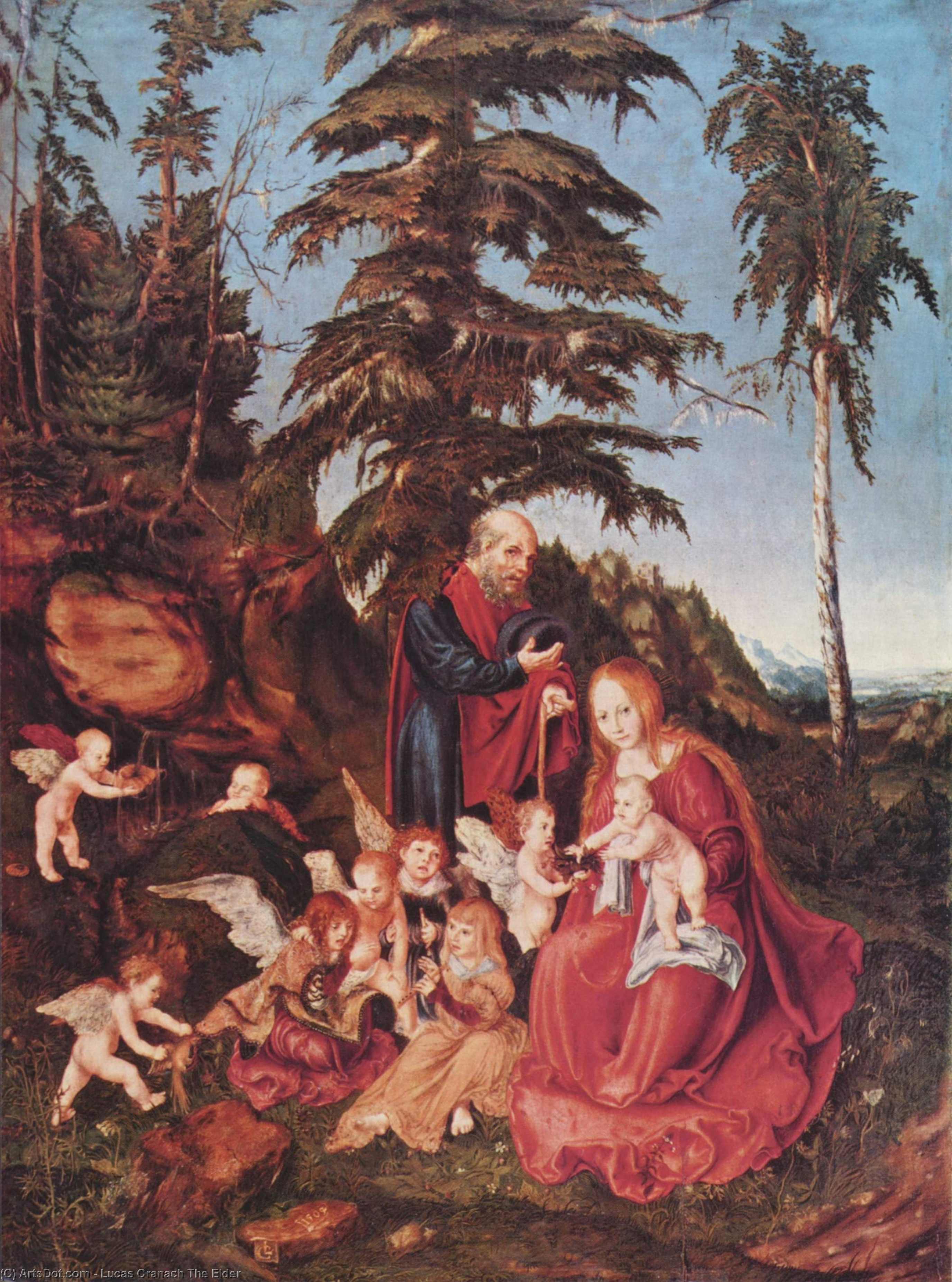 Rest On The Flight Into Egypt — Лукас Кранх (старший)