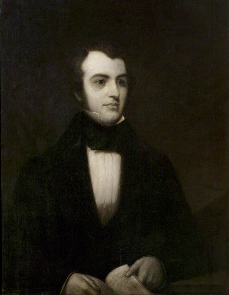 A Study In Black And White Of William Ewart Gladstone (1809–1898), Mp For Newark (1832), Prime Minister (1868–1874, 1880–1886 1892–1894) — William Harold Cubley