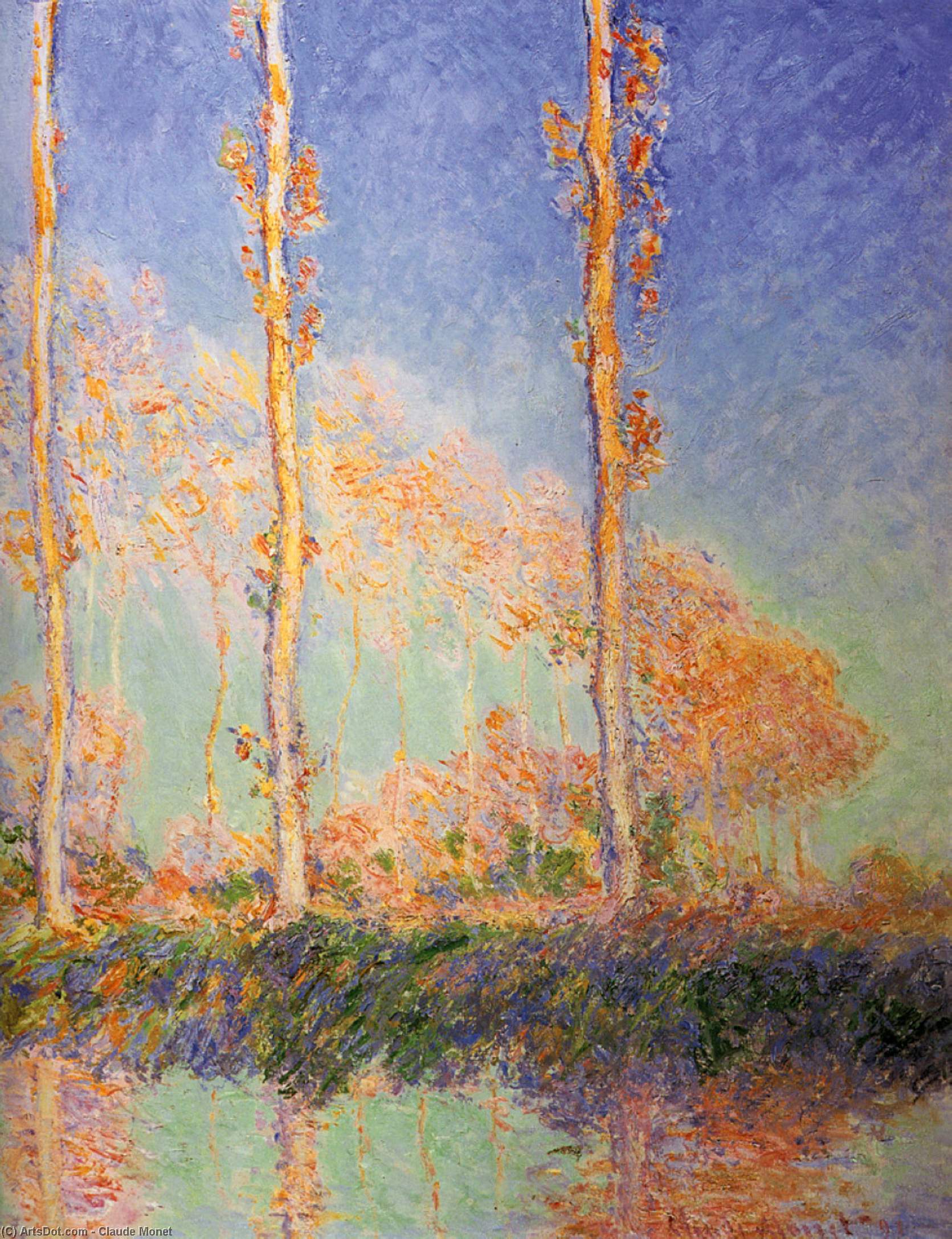 Поплы — Клод Моне
