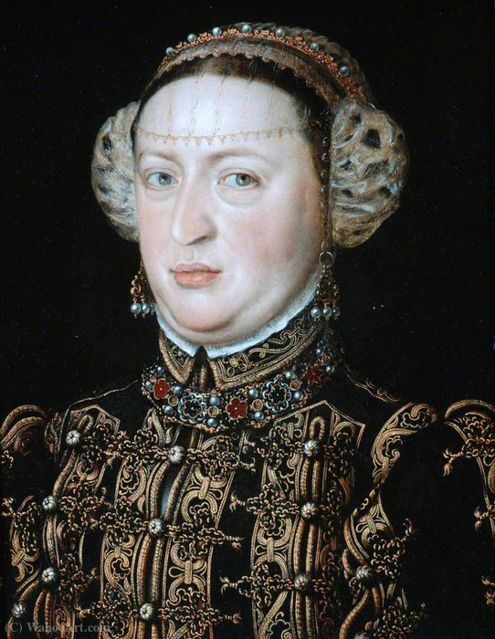 Catherine Of Austria, Queen Of Portugal — Alonso Sánchez Coello