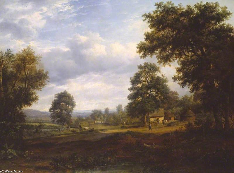 View In The New Forest Near Lyndhurst — Patrick Nasmyth