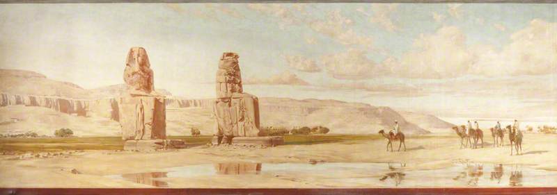 The Colossi Of Memnon At Thebes — John Somerscales
