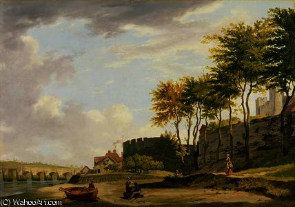The Medway At Rochester, — フランシス・ウィートリー