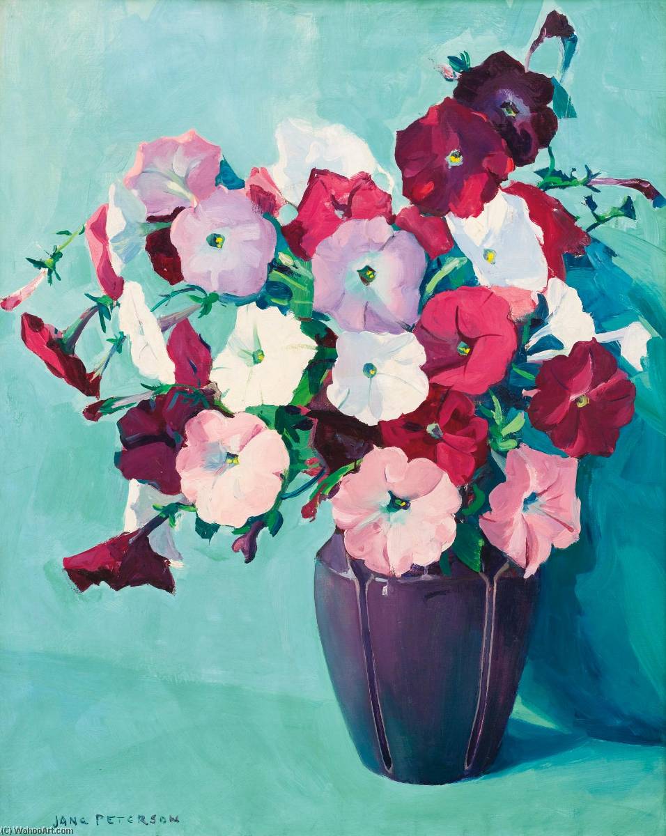 Petunias — Jane Peterson