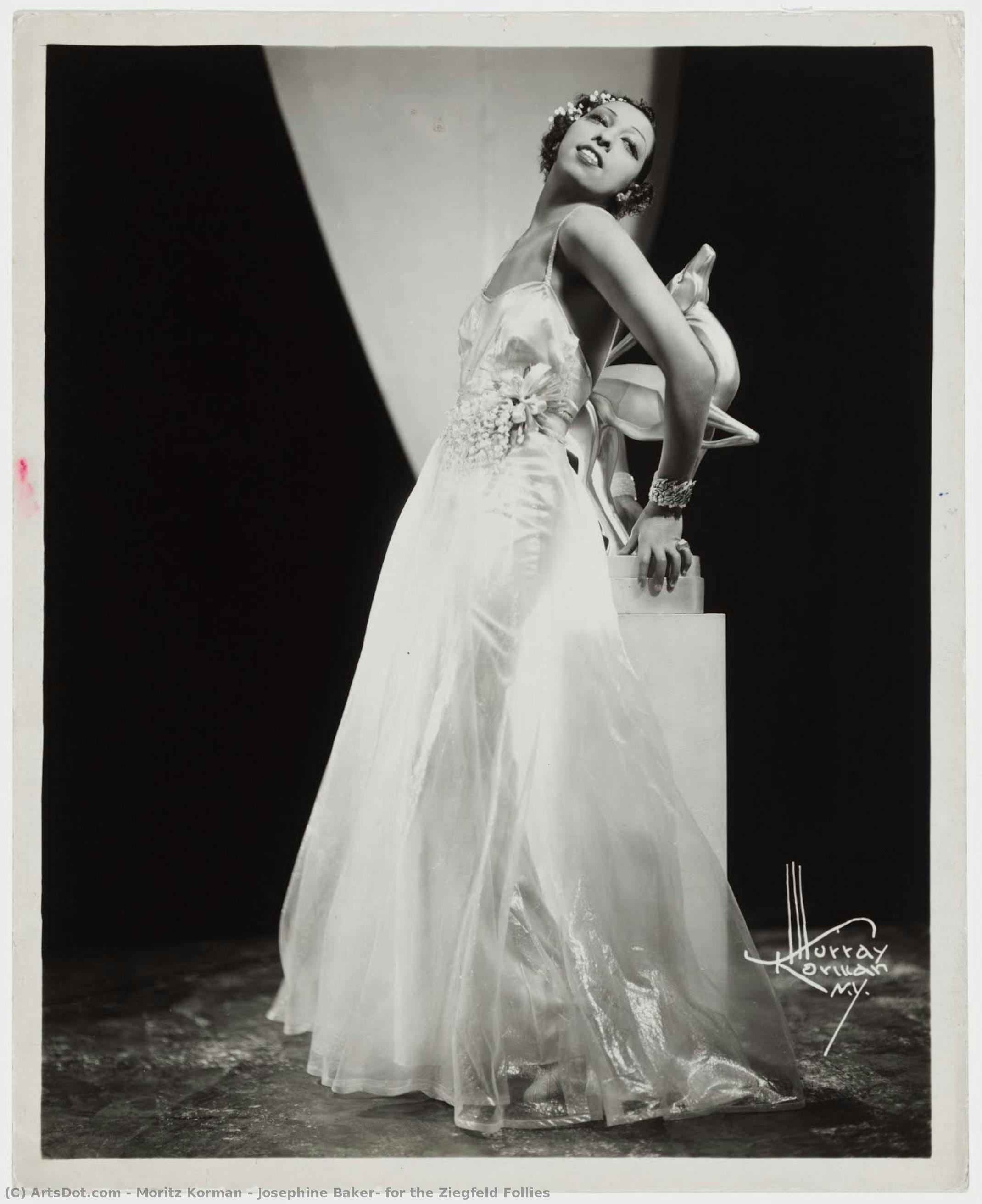 Josephine Baker Für Die Ziegfeld Follies — Moritz Korman