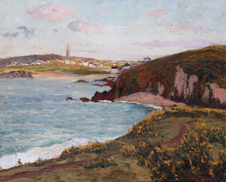 Landscape Near Douarnenez — Maxime Emile Louis Maufra