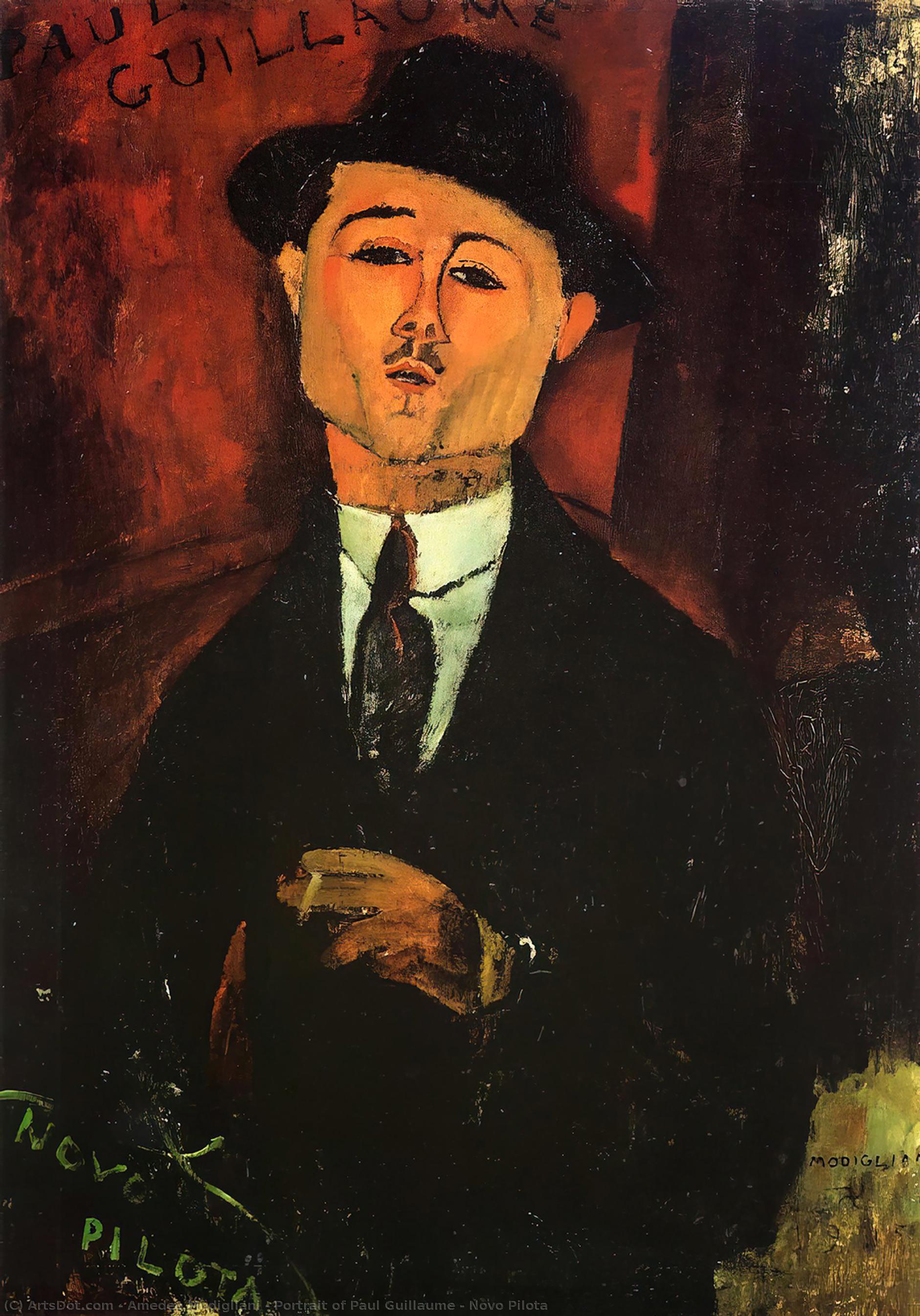 Paul Guillaume, Novo Pilota — Amedeo Clemente Modigliani