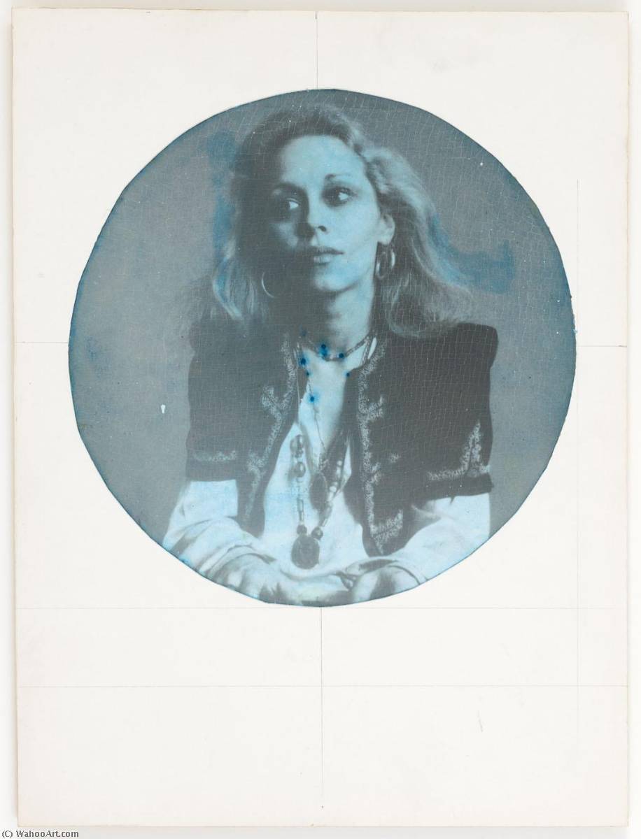 Untitled (seated Blond Woman In Ethnic Costume) — Joseph Cornell