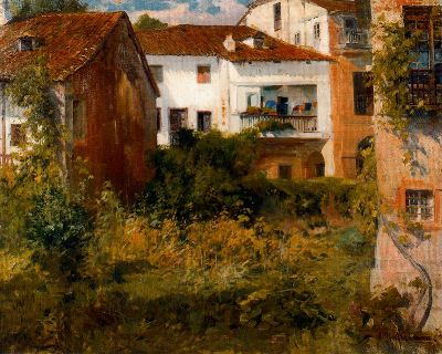 Paisaje De Pueblo — Елисео Meifrèn I Roig