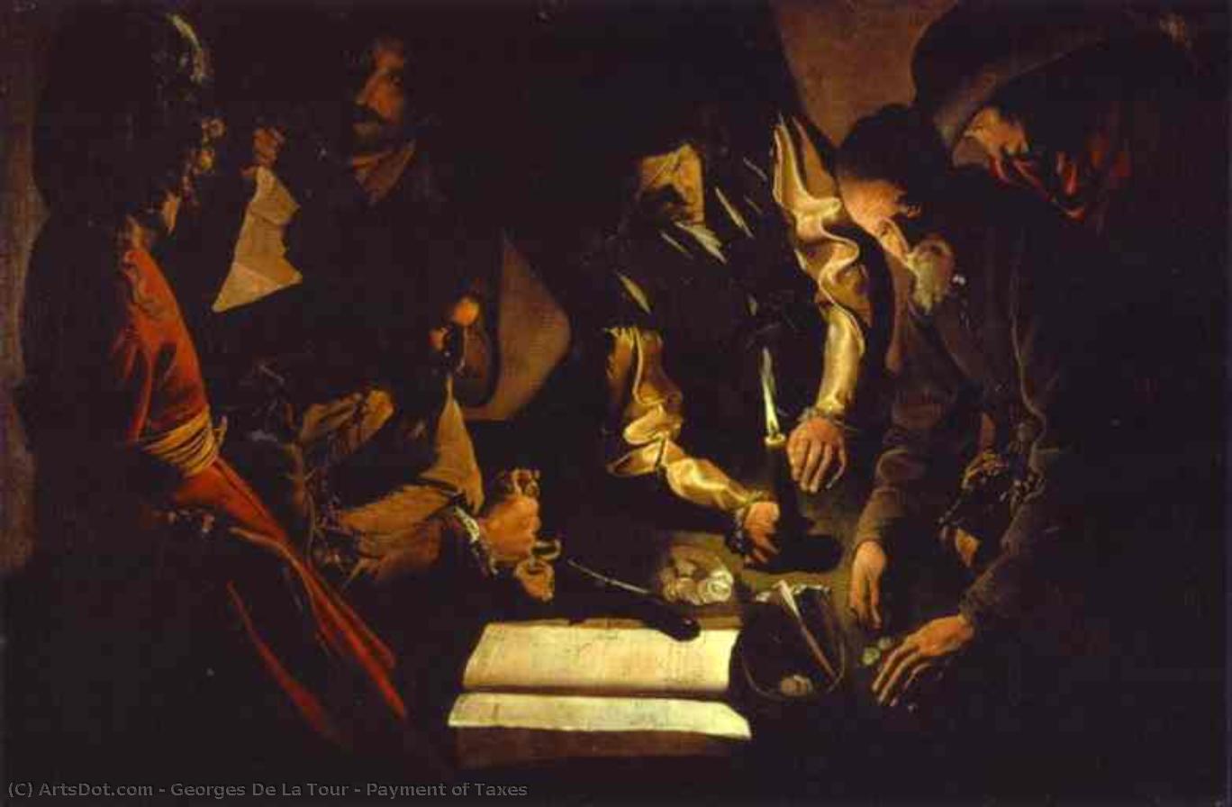 Die Zahlung Von Steuern — Georges De La Tour