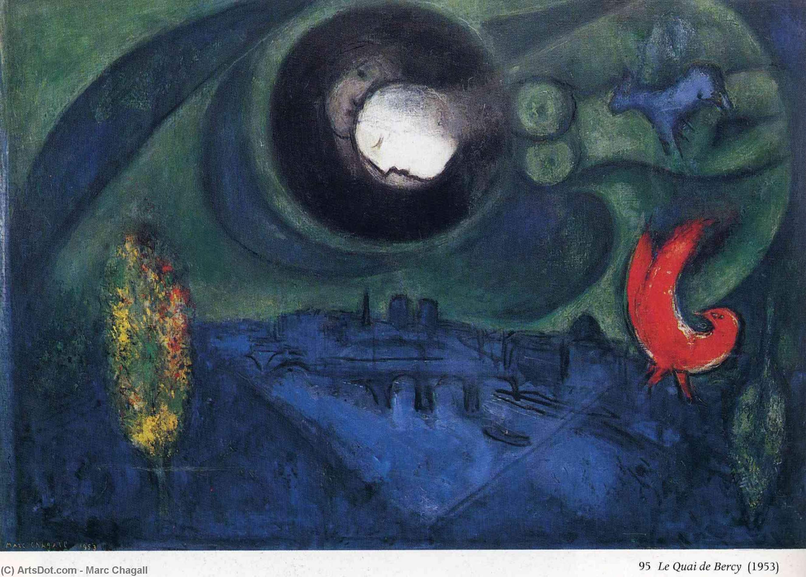 Bercy Embankment — Marc Chagall