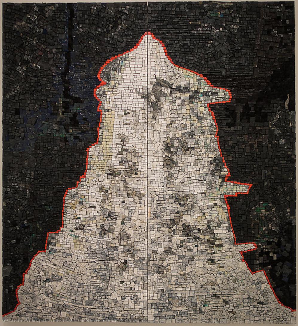 Black Monolith Iv For Jacob Lawrence — Jack Whitten