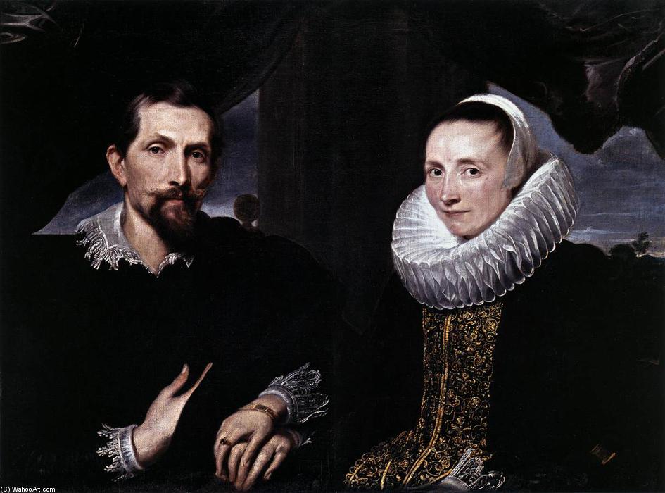 Double Portrait Of The Painter Frans Snyders And His Wife — Антони Ван Дик