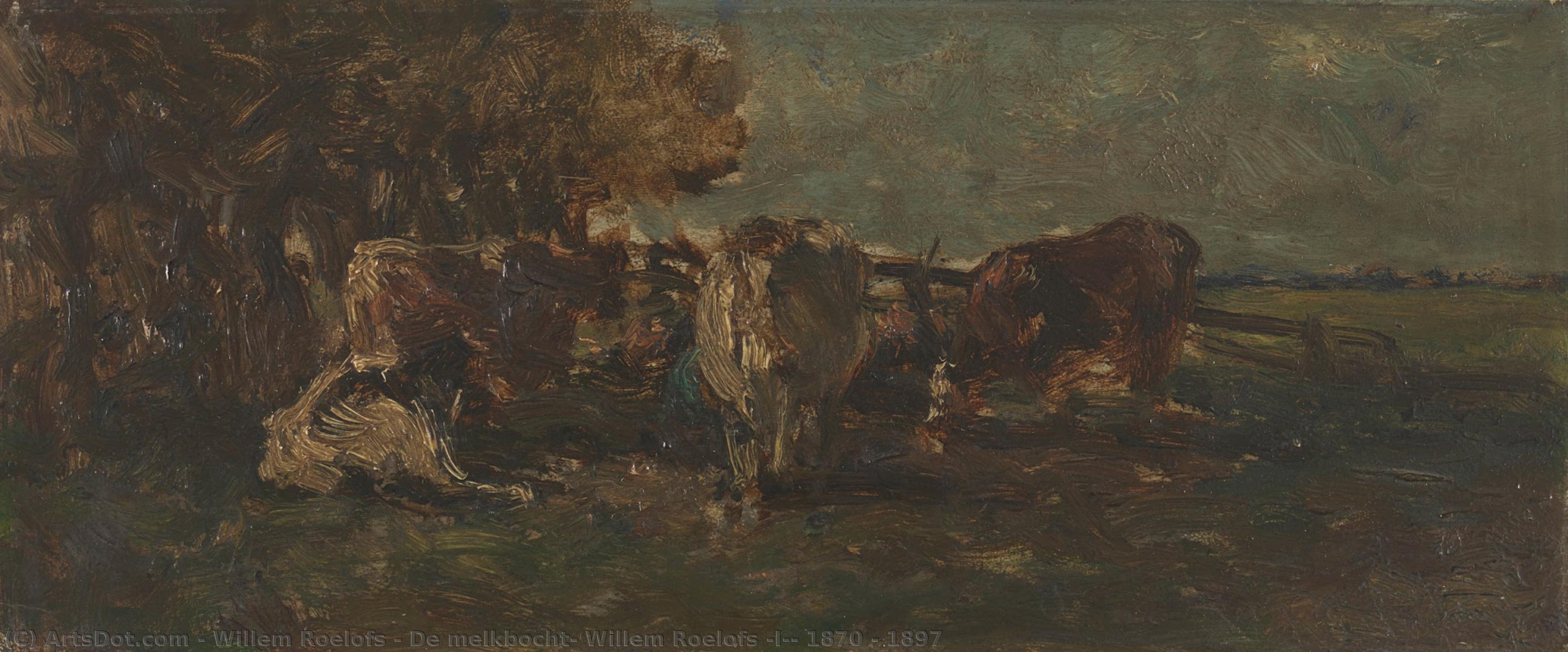 De Melkbocht, Willem Roelofs (i), 1870 - 1897 — Willem Roelofs