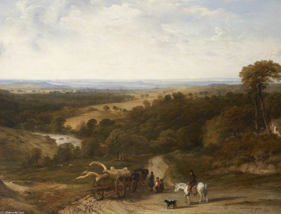 View Near Crediton, Devon — Фредерик Ричард Ли