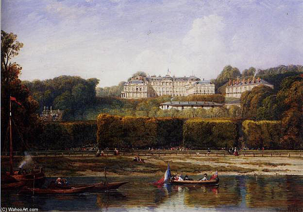 Le Chateau De Saint-cloud — William Wyld