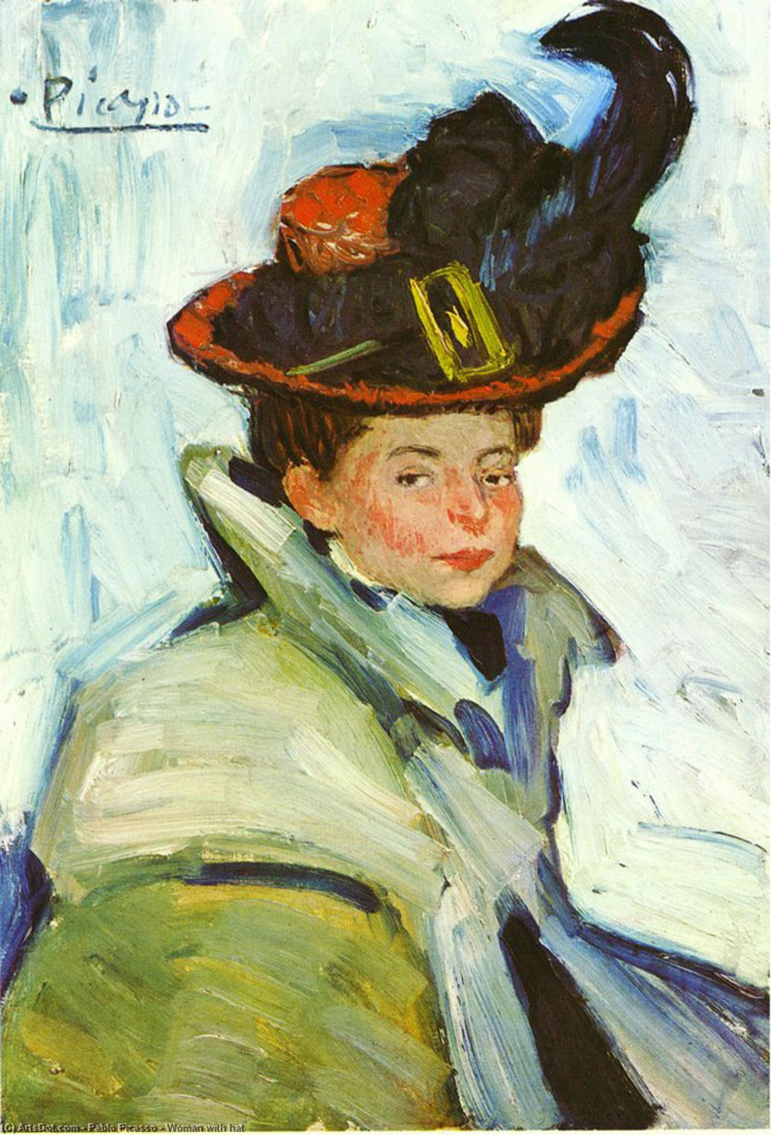 Woman With Hat — Pablo Picasso