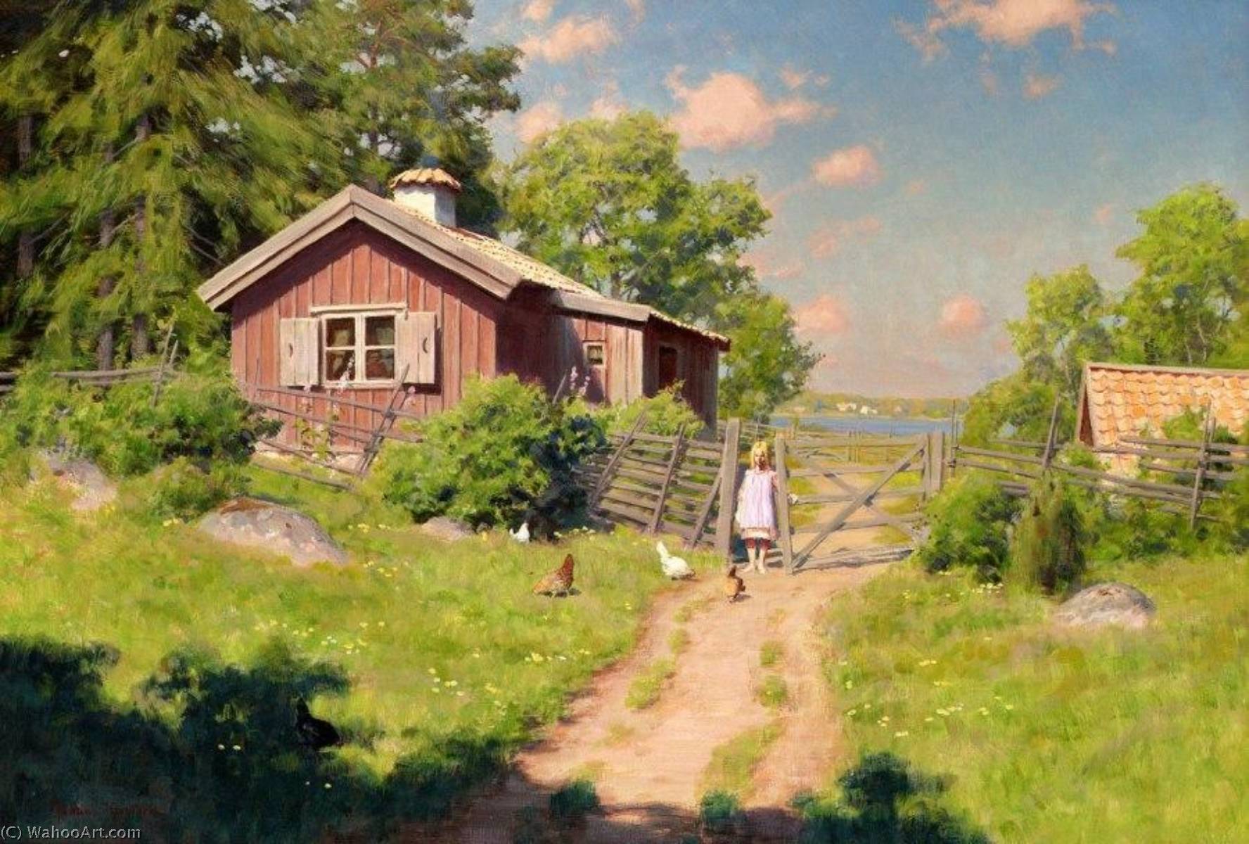 Girl At The Gate — Johan Krouthén