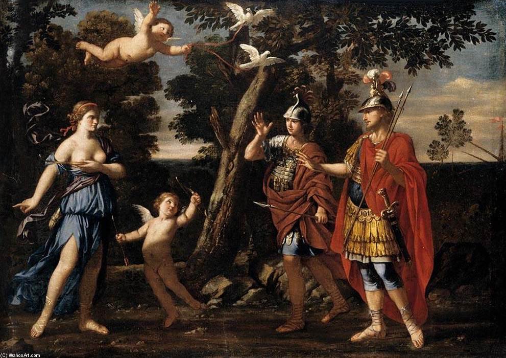 Venus Appearing To Aeneas And Achates — Giacinto Gimignani