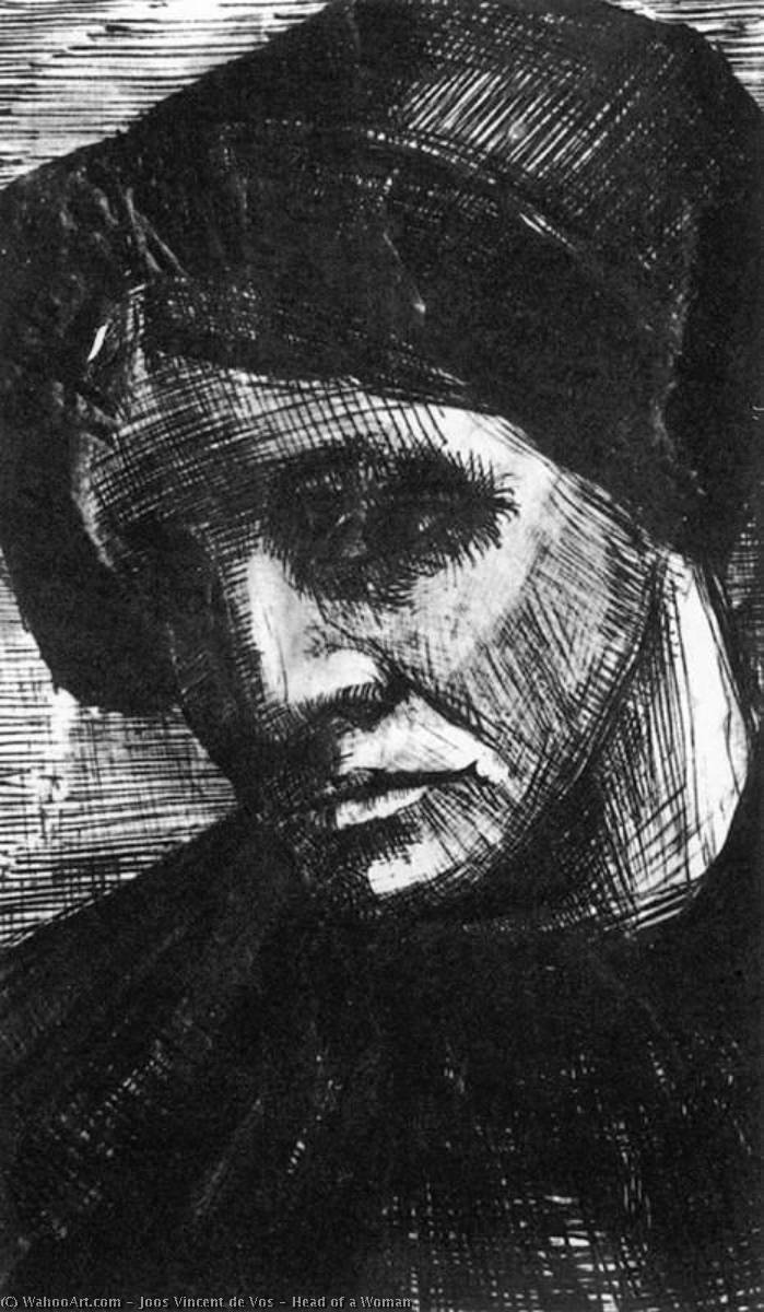 Head Of A Woman — Joos Vincent De Vos