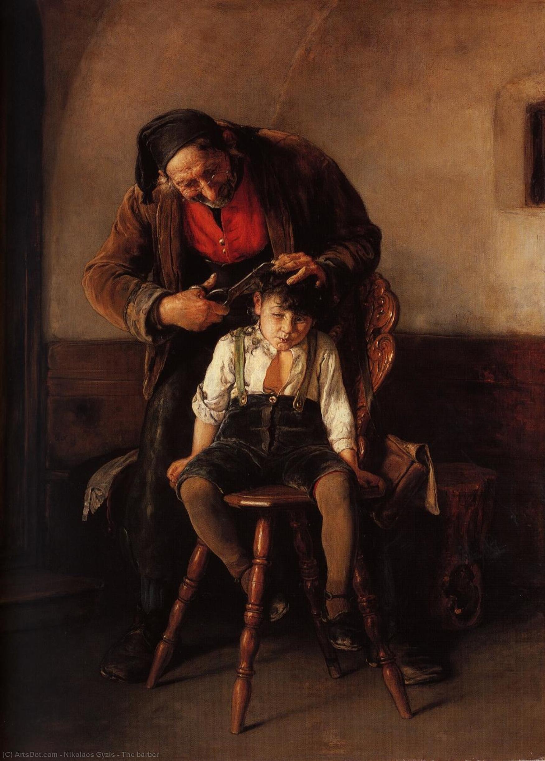 The Barber — Nikolaos Gyzis