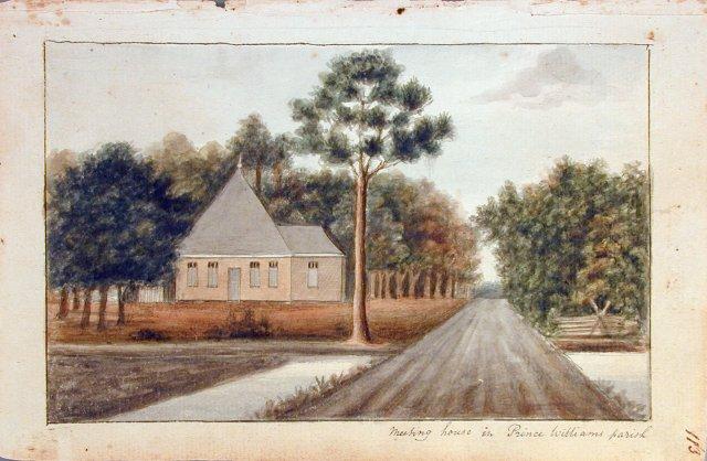 Meeting House In Prince Williams Parish — Charles Fraser