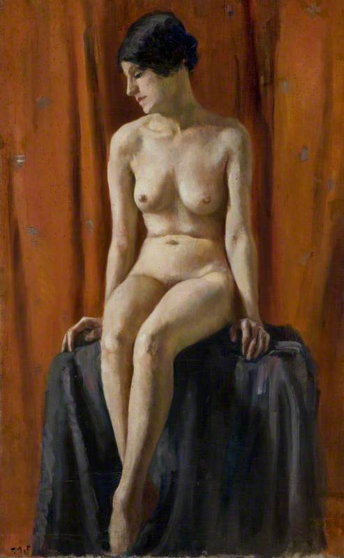 Seated Nude — Mainie Jellett