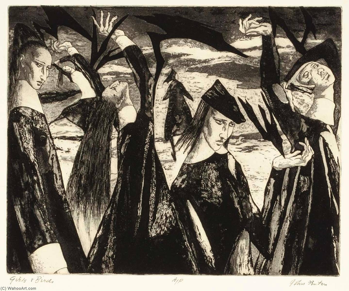 Girls And Birds — John Fenton