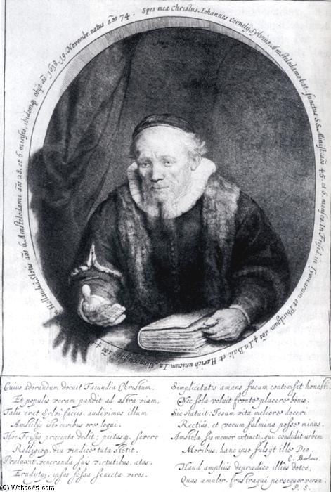 Portrait Of Johannes Cornelisz — Rembrandt Van Rijn