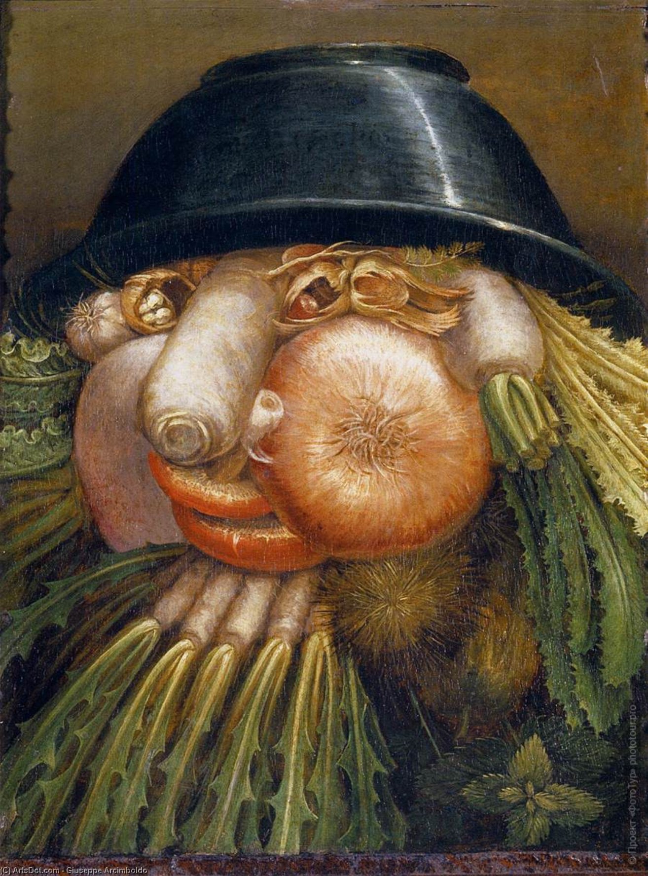 The Vegetable Gardener — Жозеф Арчимбольдо