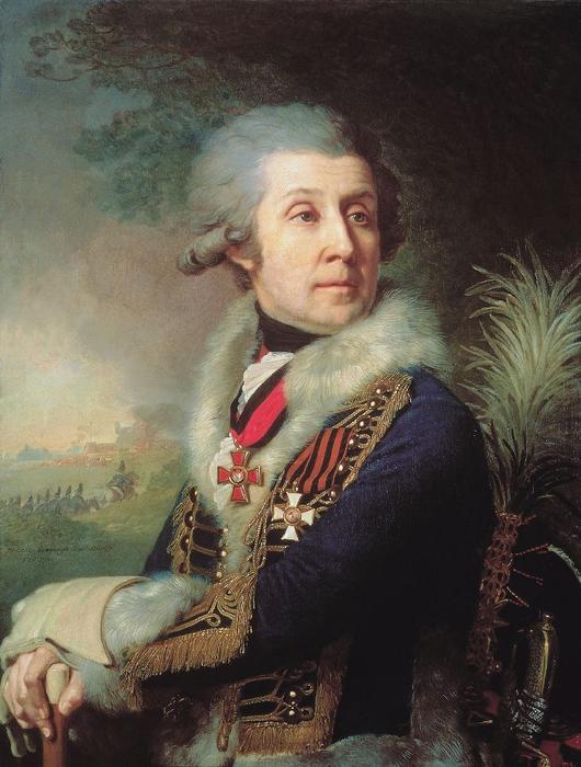 Portrait Of F. A. Borovsky — Vladimir Lukich Borovikovsky