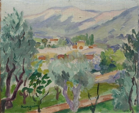 Paysage Autour De La Serivanne — Henri Gaudier-brzeska
