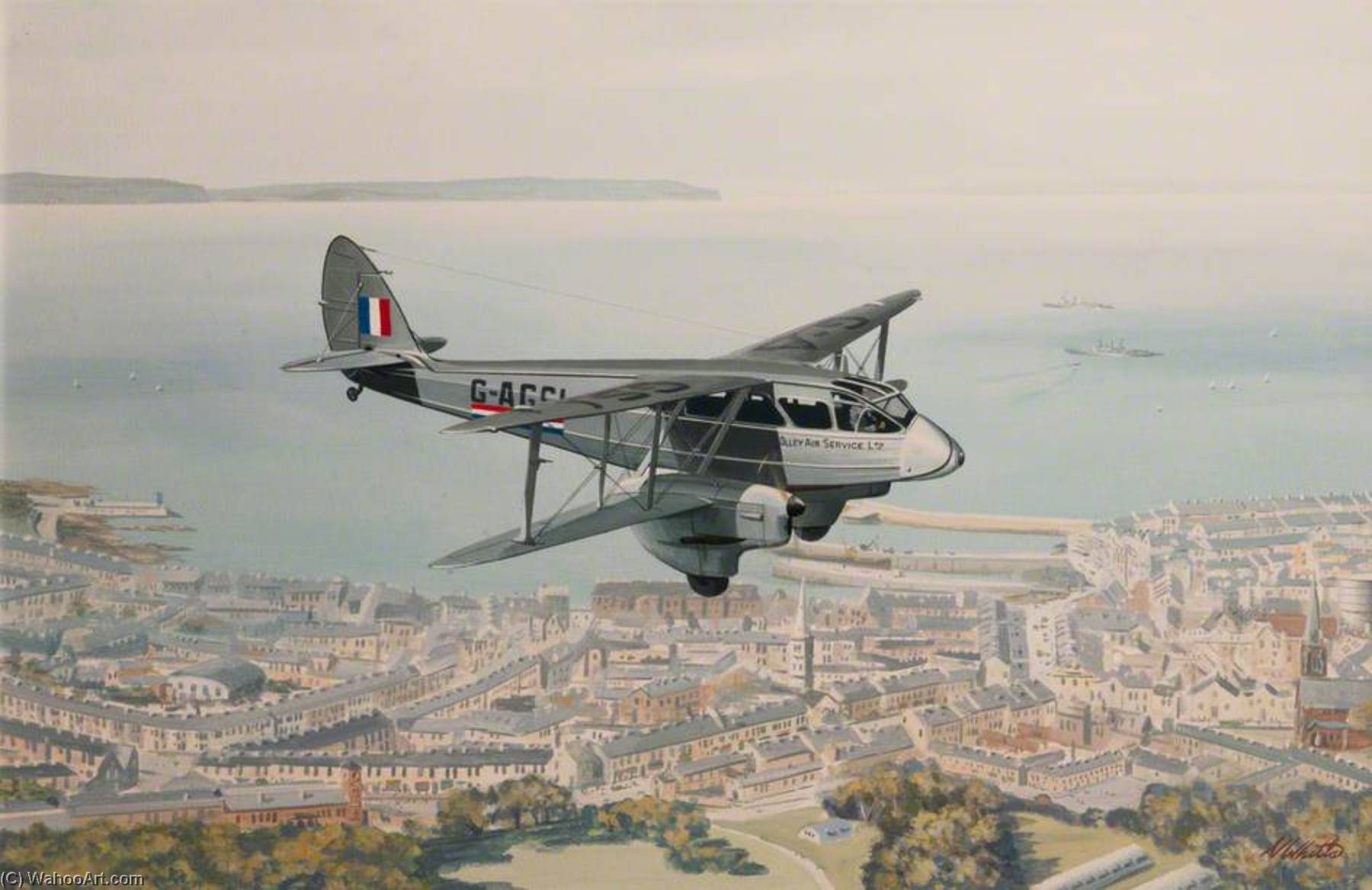 'rapide' Over Bangor — Norman Whitla