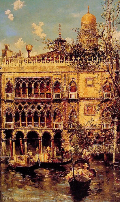 The Gondola Ride — Salvador Sánchez Barbudo
