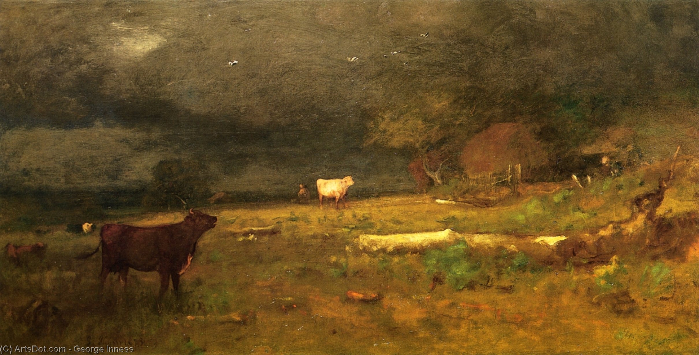 The Coming Storm (also Known As Approaching Storm) — Džordž Ines