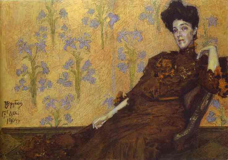 Portrait Of N. Zabela-vrubel — Mikhail Vrubel