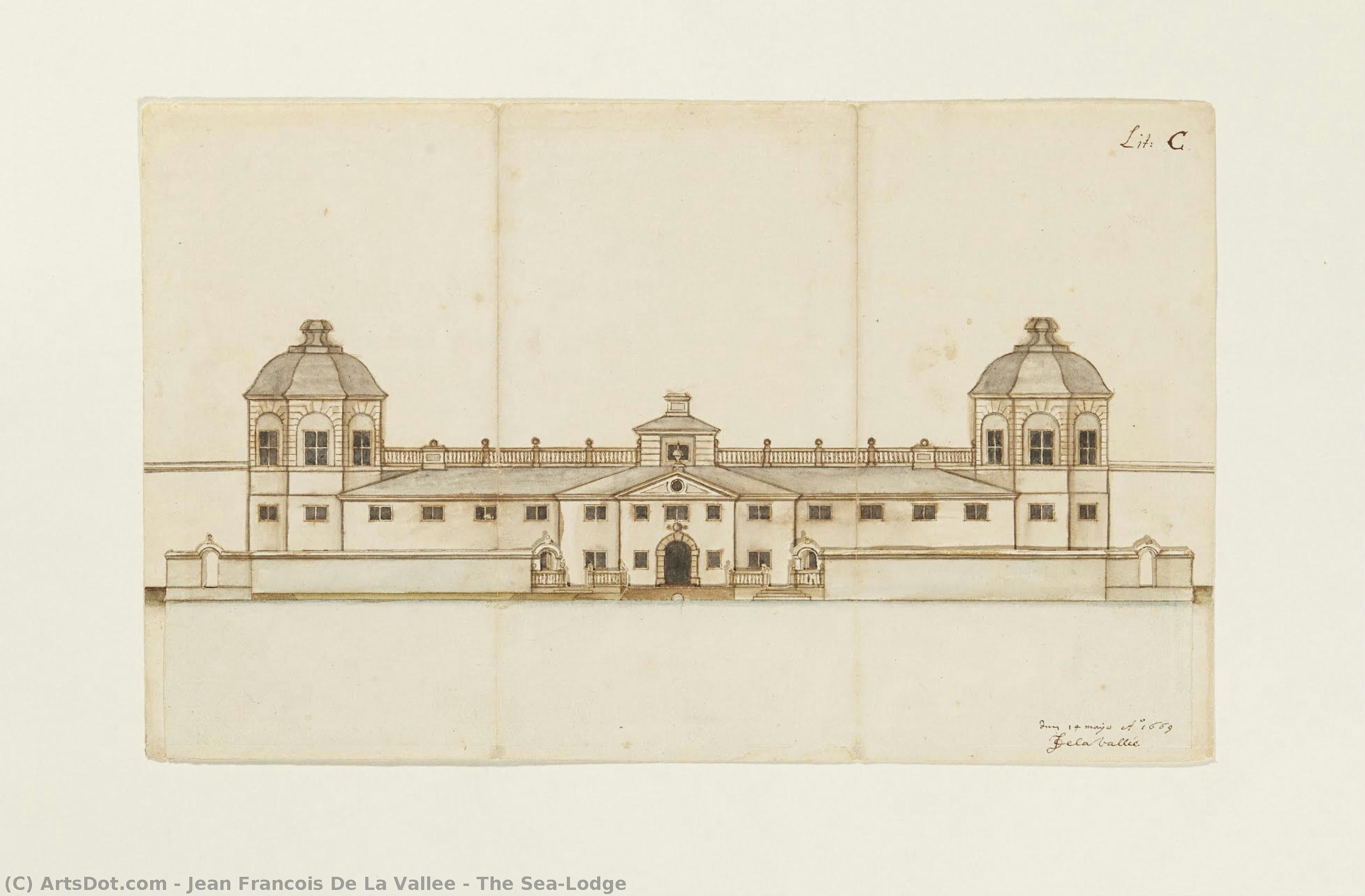 The Sea-lodge — Jean Francois De La Vallee