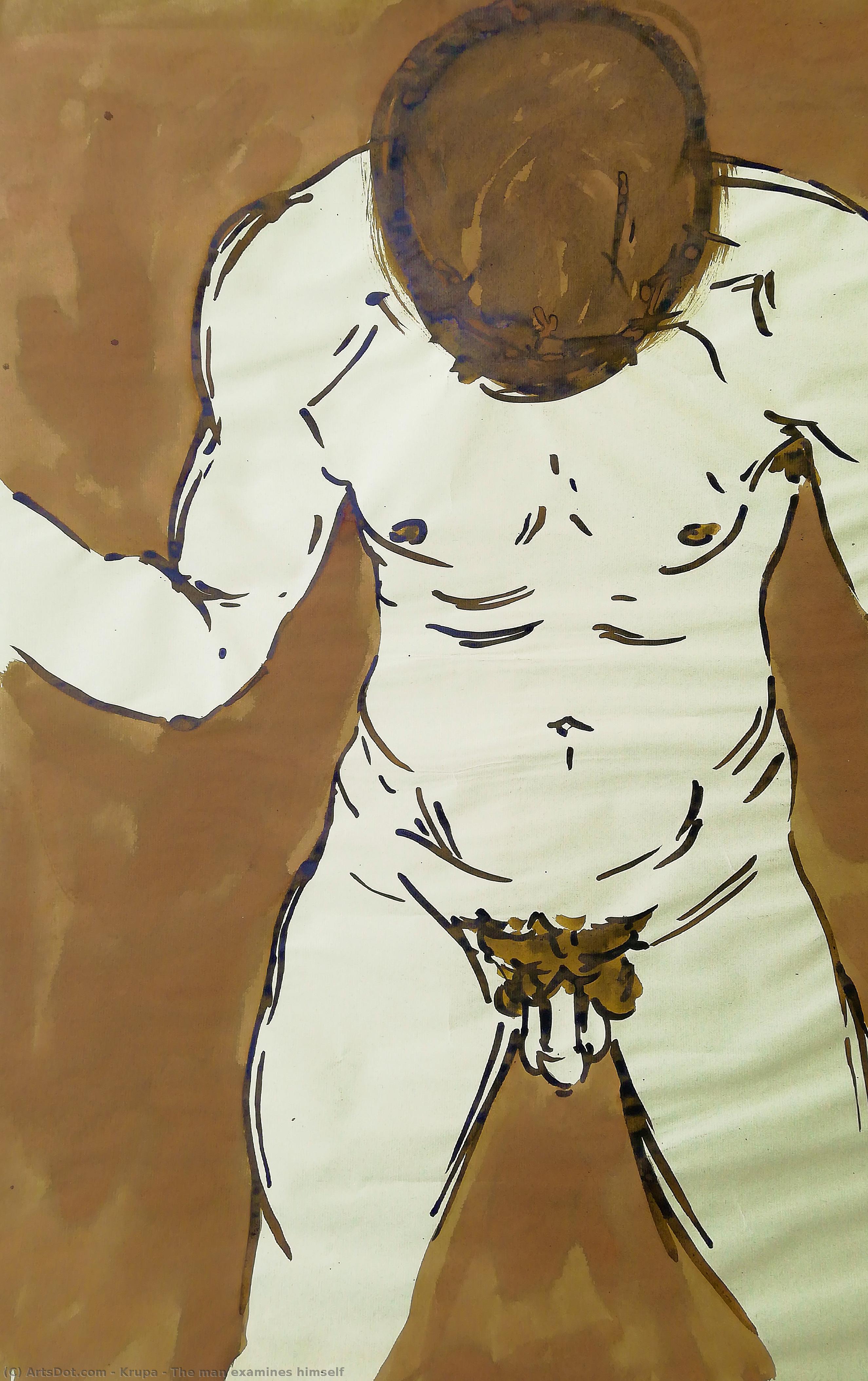 The Man Examines Himself — Alfred Freddy Krupa