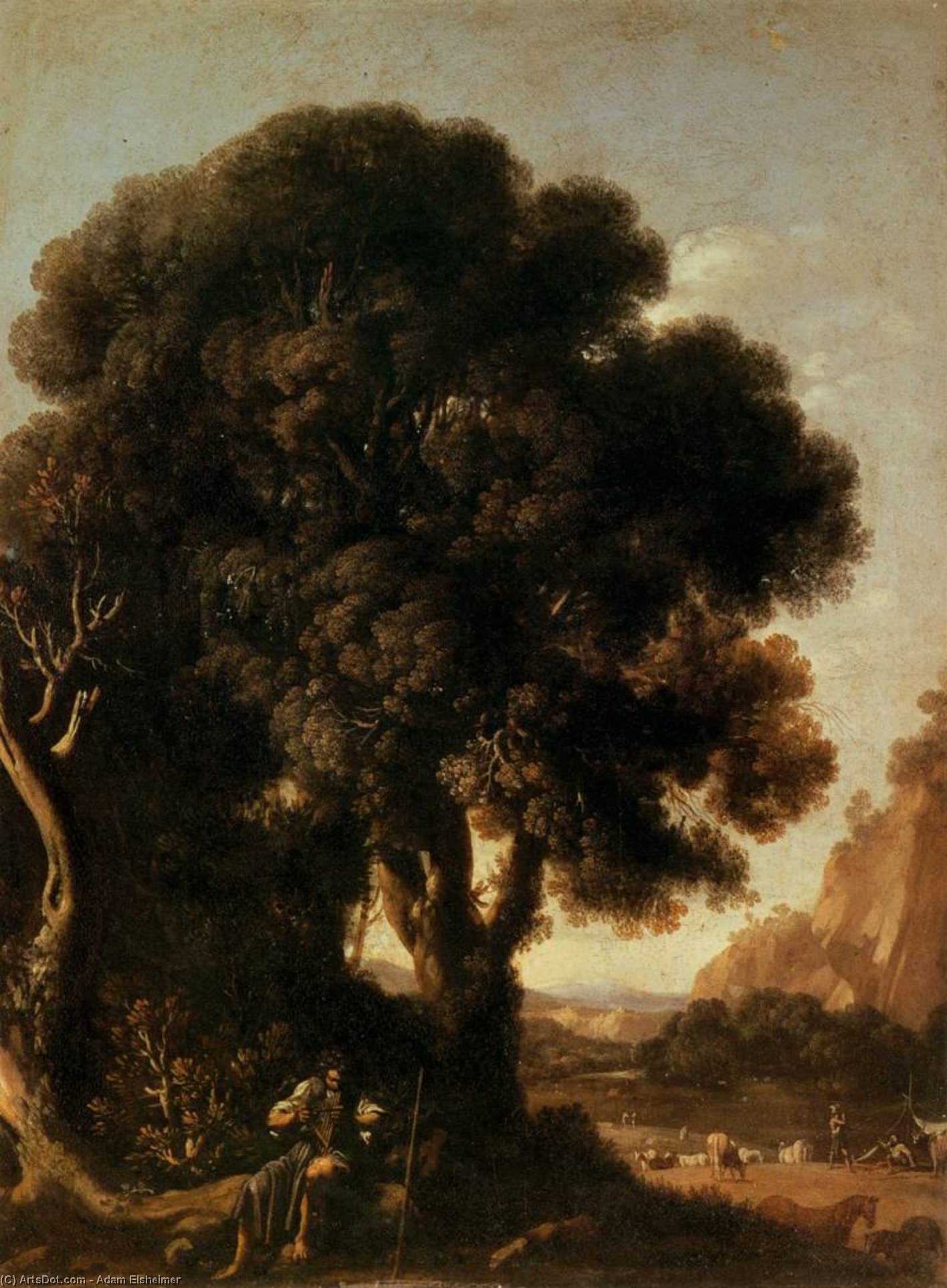 Apollo And The Cattle Of Admetus — Адам Елсхајмер
