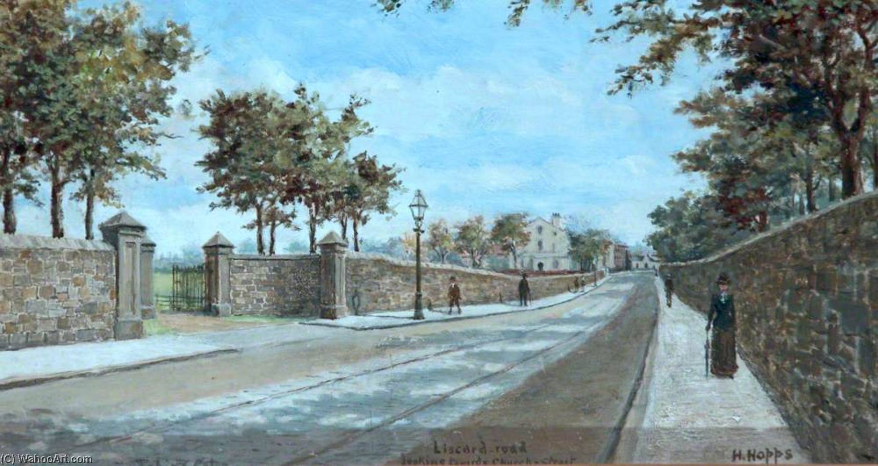 Liscard Road Looking Towards Church Street, Wirral — Harold Hopps