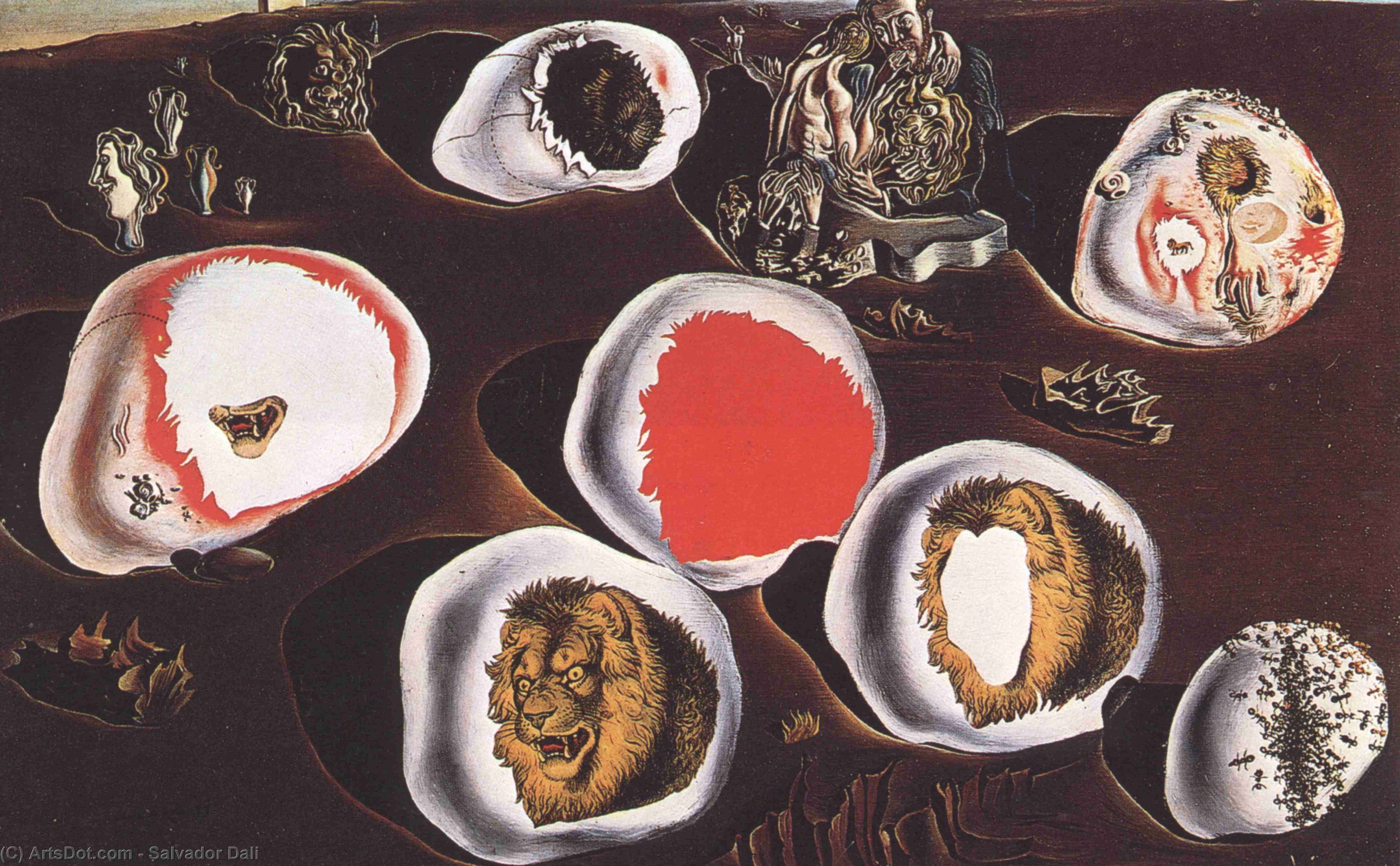 Unterkünfte Der Begierde — Salvador Dalí