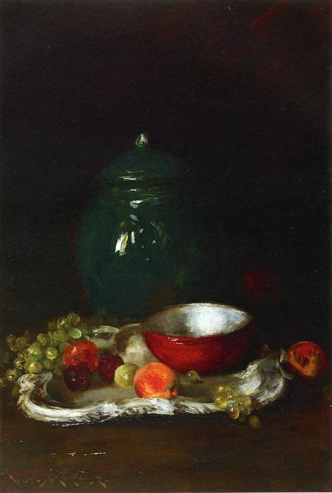 The Little Red Bowl — William Merritt Chase
