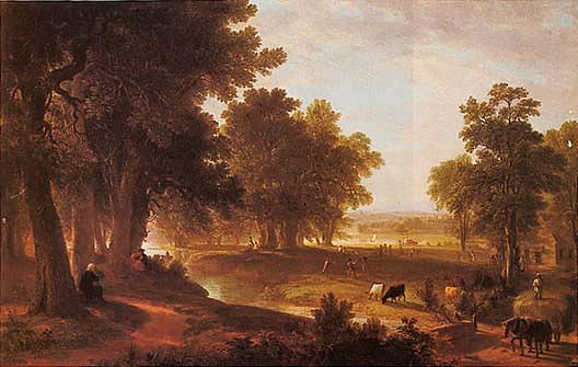 An Old Man's Reminiscences, (painting) — Asher Brown Durand