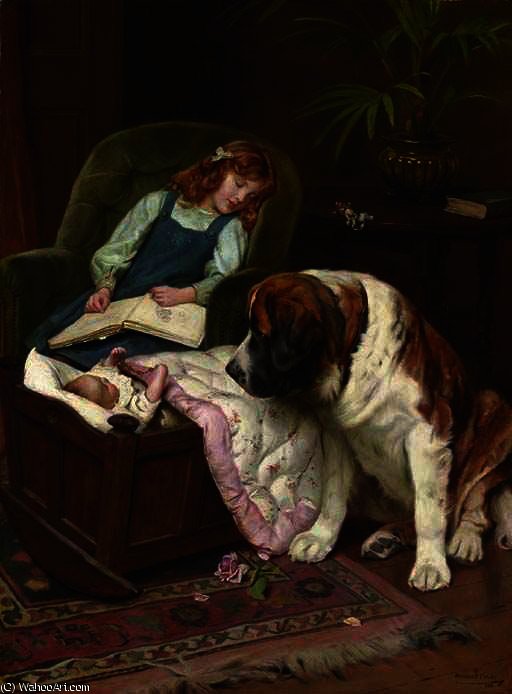 The Faithful Guardian — Arthur John Elsley