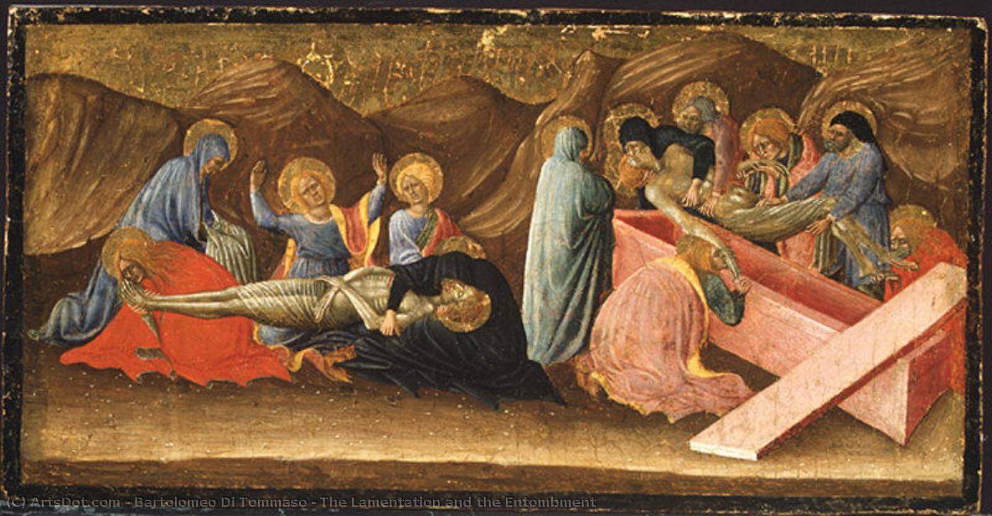 The Lamentation And The Entombment — Bartolomeo Di Tommaso