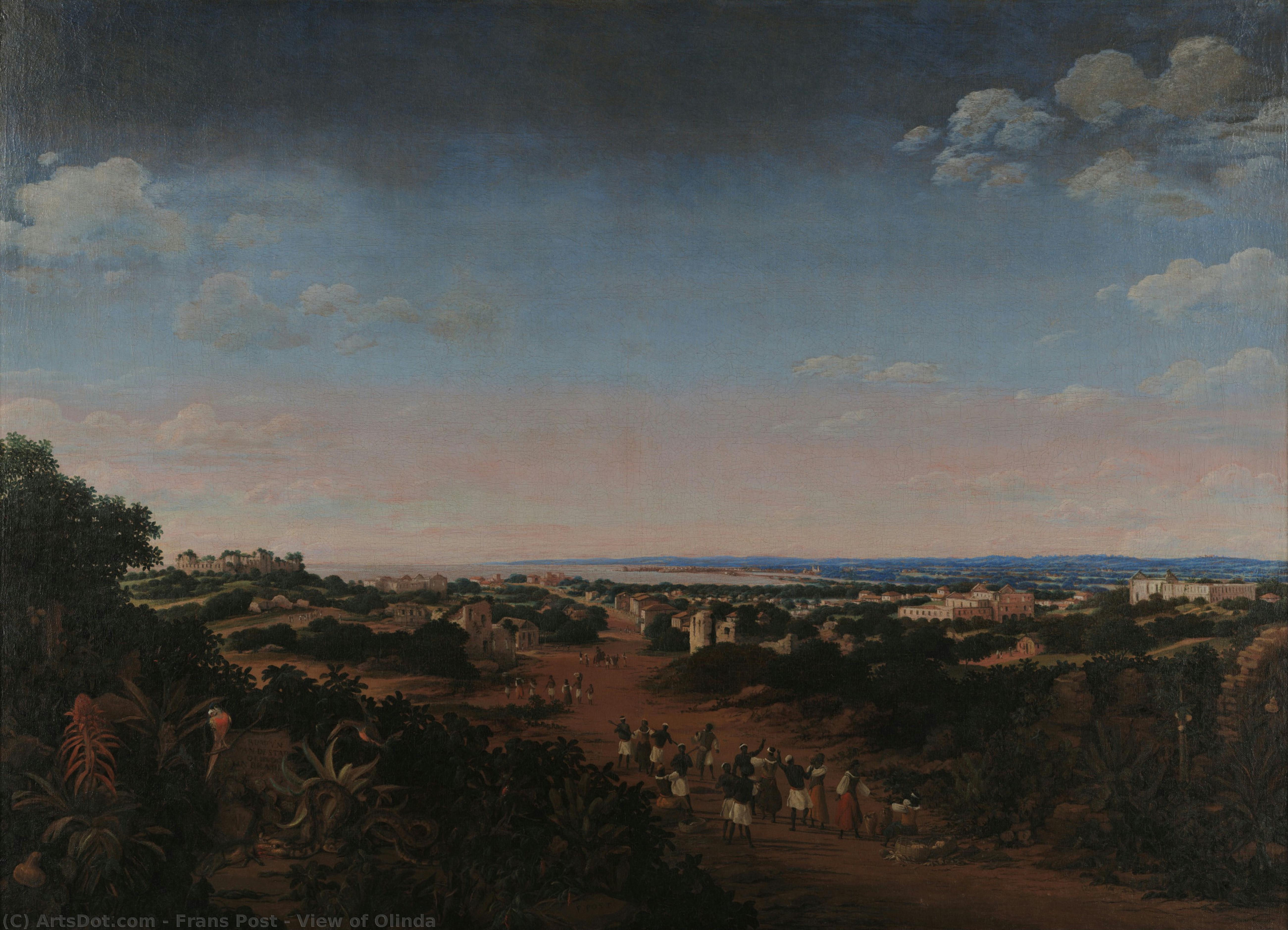 View Of Olinda — Frans Post