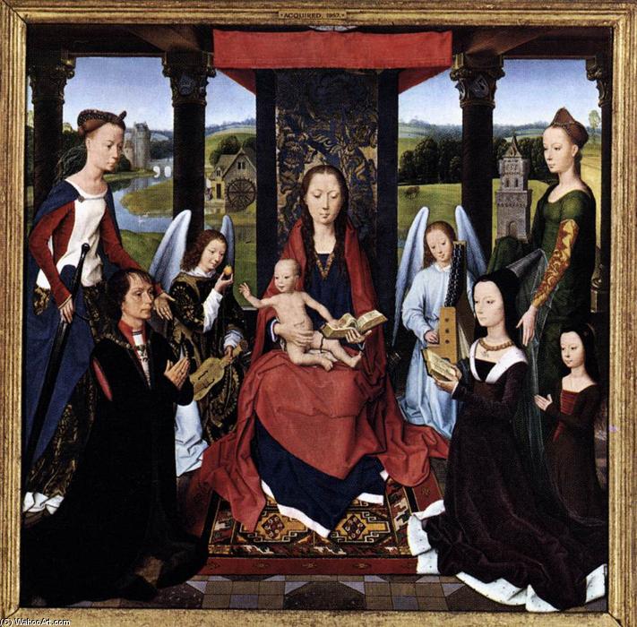 The Donne Triptych (centre Panel) — Ханс Мемлинг