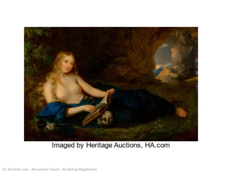 Reclining Magdalene — Alexander Clarot