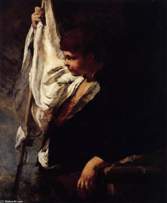 A Young Ensign — Джованни Баттиста Пьяццетта